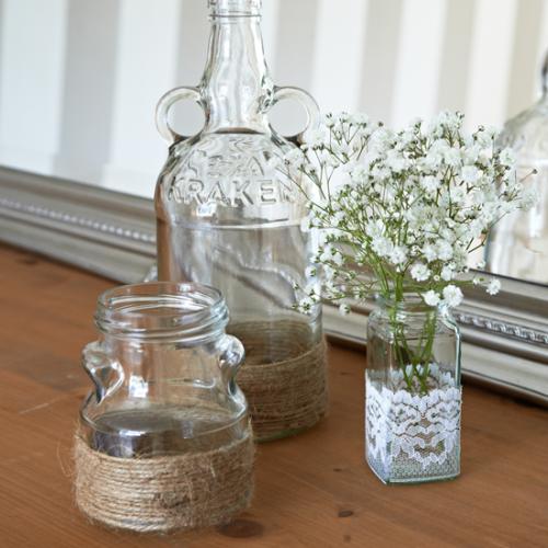 Pots recyclés de chez Upcycling